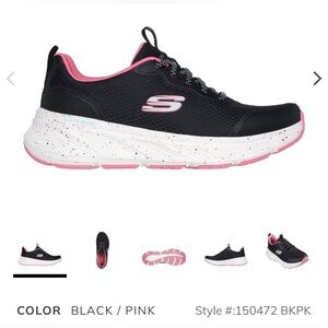 New Skechers Relaxed Fit Edgeride Smooth Journey Shoes Size 7.5 7 1/2 Sneakers